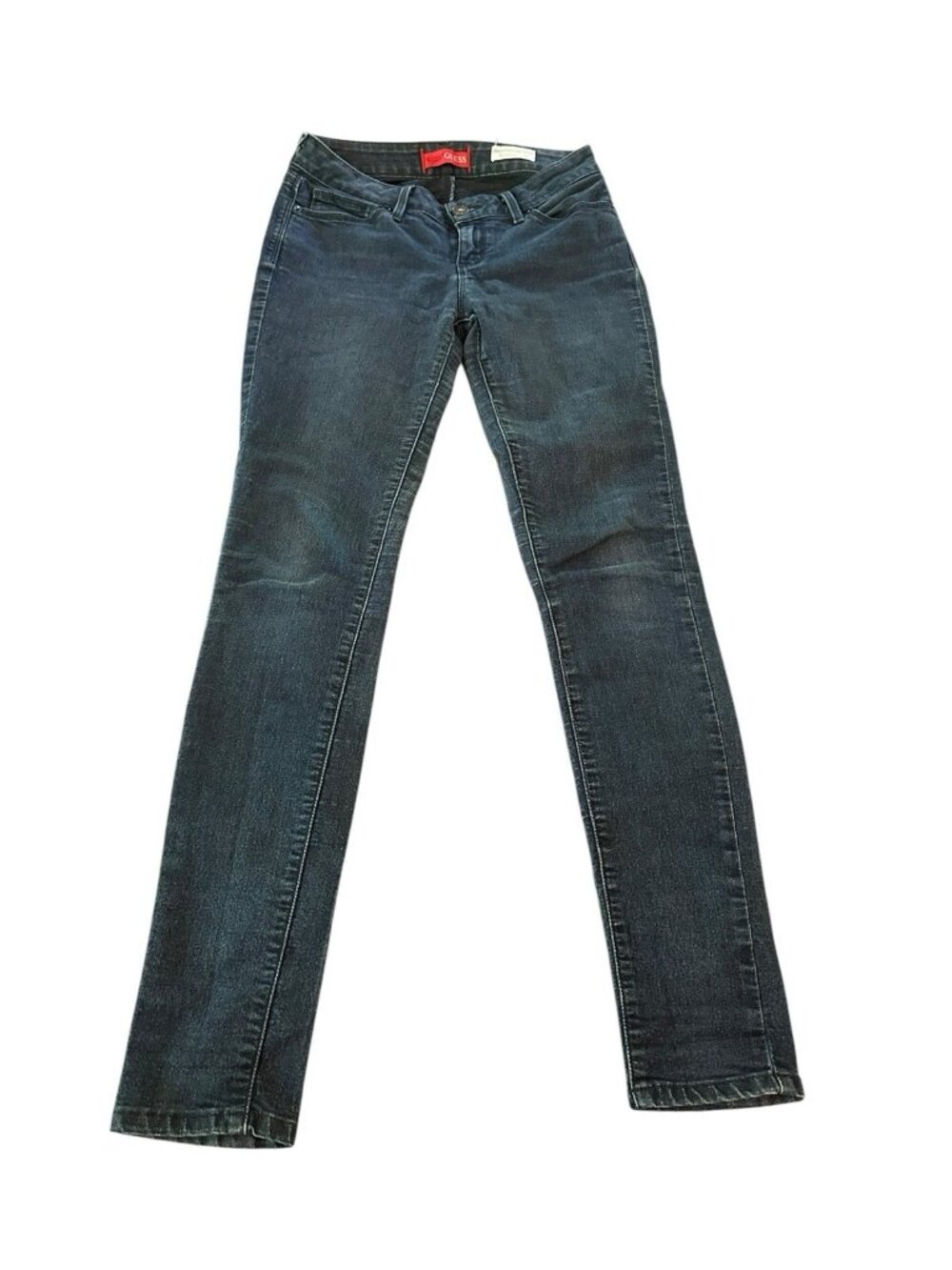 Y2K Guess Jeans 28 Medium‎ Rise Curvy Skinny Sienna Pants Stretch MISSING TAG 6